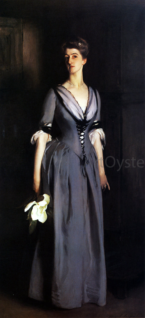  John Singer Sargent Mrs. Albert Vickers - Hand Painted Oil Painting