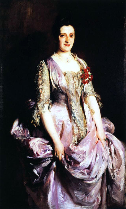  John Singer Sargent Mrs. Benjamin Kissam - Hand Painted Oil Painting