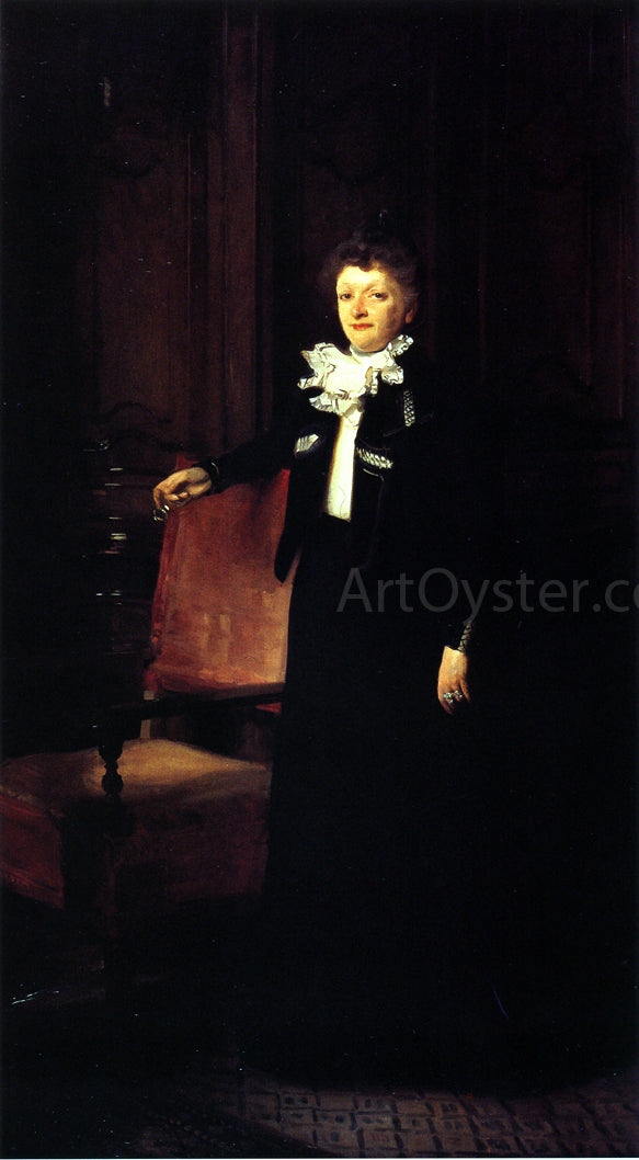  John Singer Sargent Mrs. Charles Huntington (Jane Hudson Sparkes) - Hand Painted Oil Painting