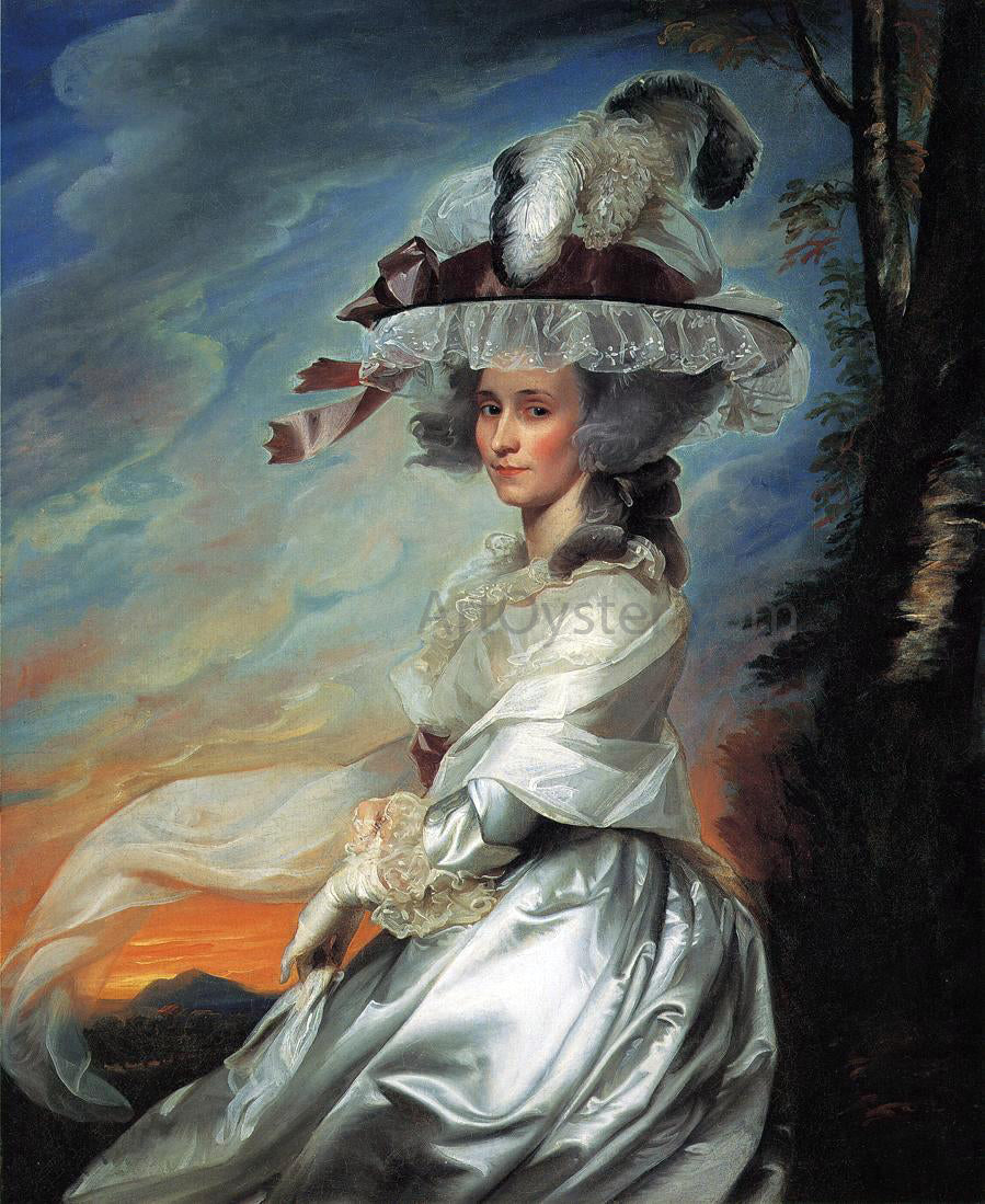  John Singleton Copley Mrs. Daniel Denison Rogers (Abigail Bromfield) - Hand Painted Oil Painting