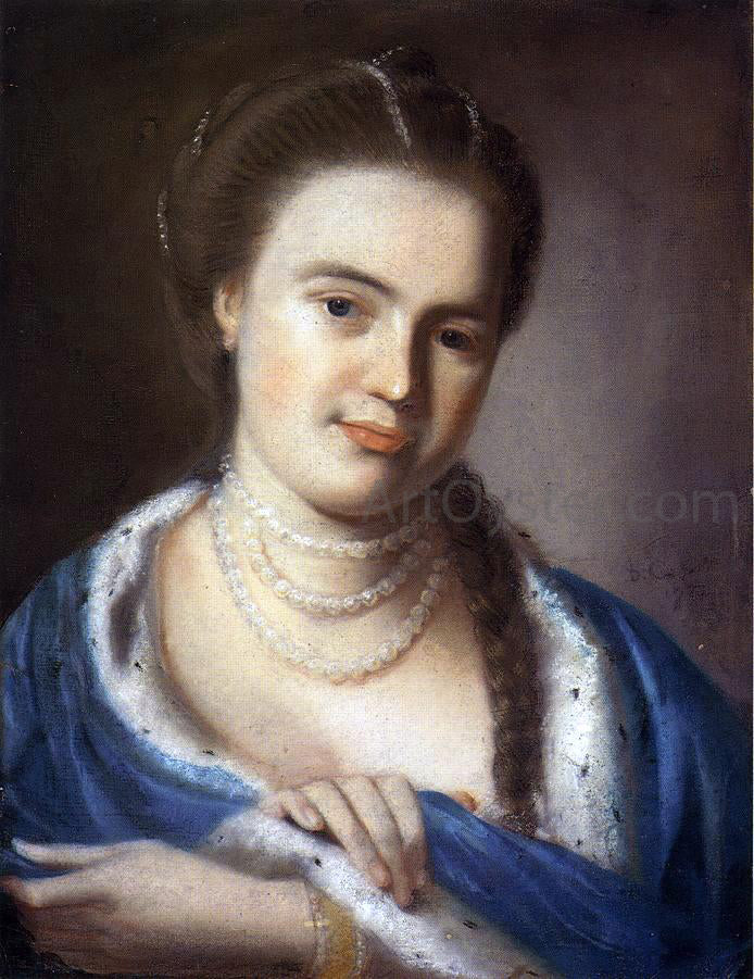  John Singleton Copley Mrs. Gawen Brown (Elizabeth Byles) - Hand Painted Oil Painting