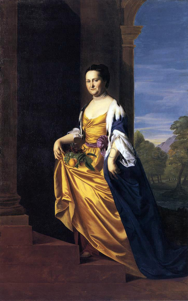  John Singleton Copley Mrs. Jeremiah Lee (Martha Swett) - Hand Painted Oil Painting
