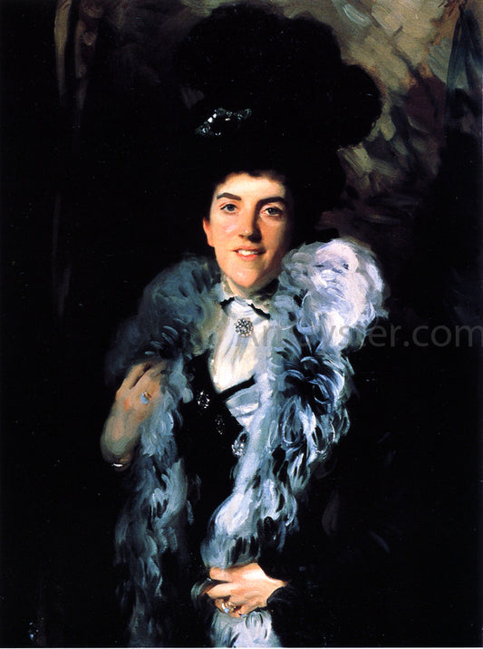  John Singer Sargent Mrs. John William Crombie (Minna Watson) - Hand Painted Oil Painting