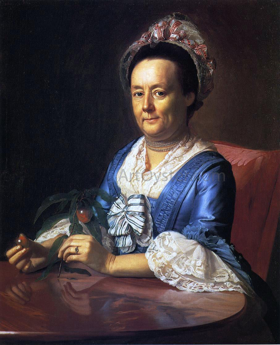  John Singleton Copley Mrs. John Winthrop (Hannah Fayerweather) - Hand Painted Oil Painting