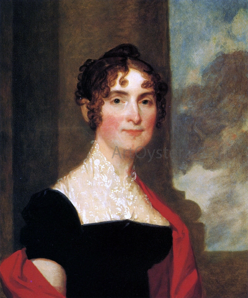  Gilbert Stuart Mrs. Polly Hooper - Hand Painted Oil Painting