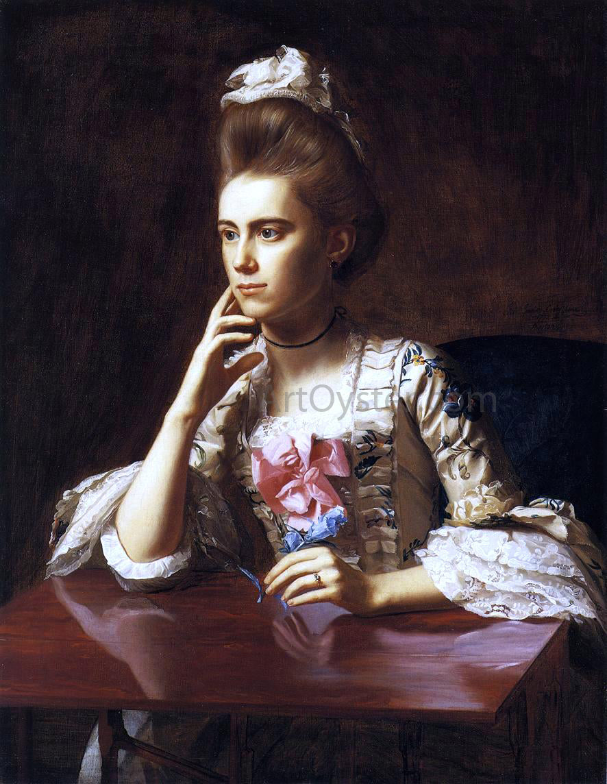  John Singleton Copley Mrs. Richard Skinner - Hand Painted Oil Painting