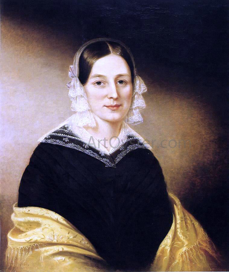  Sarah Miriam Peale Mrs. William Crane - Hand Painted Oil Painting