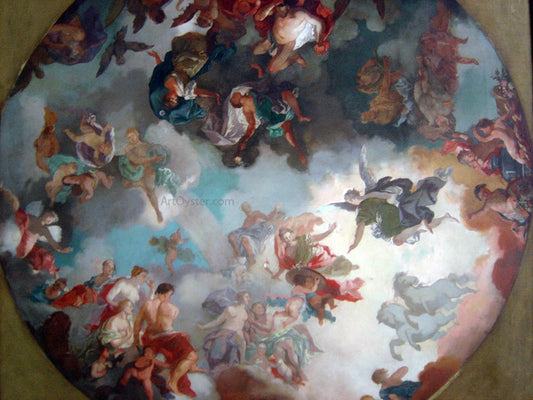  Emilio Sala y Frances Mural - Hand Painted Oil Painting