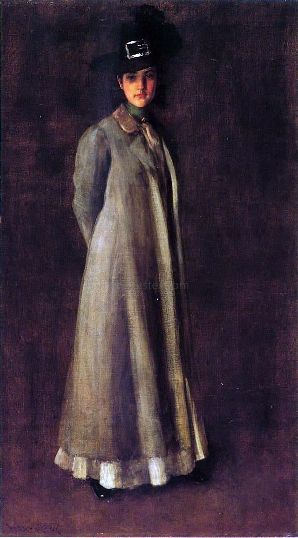  William Merritt Chase My Daughter Dieudonne (Alice Dieudonne Chase) - Hand Painted Oil Painting
