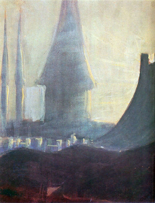  Mikalojus Ciurlionis My Road III - Hand Painted Oil Painting