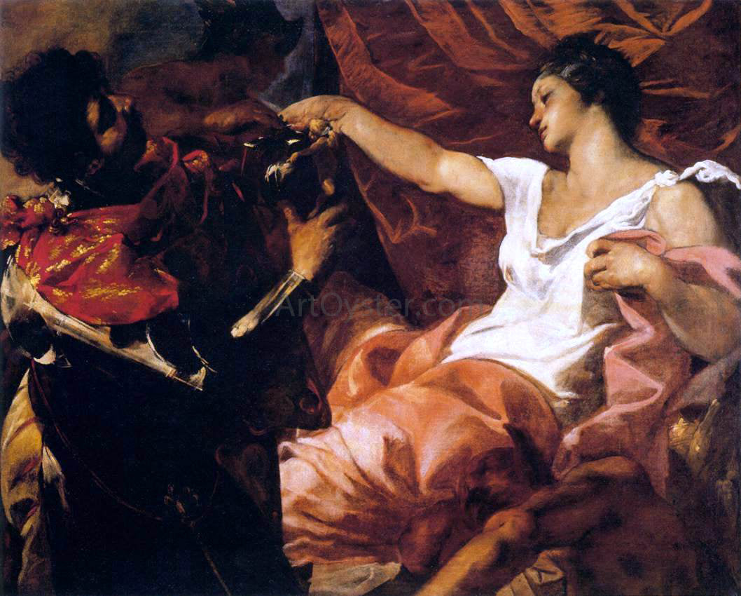  Francesco Maffei Mythological Scene - Hand Painted Oil Painting