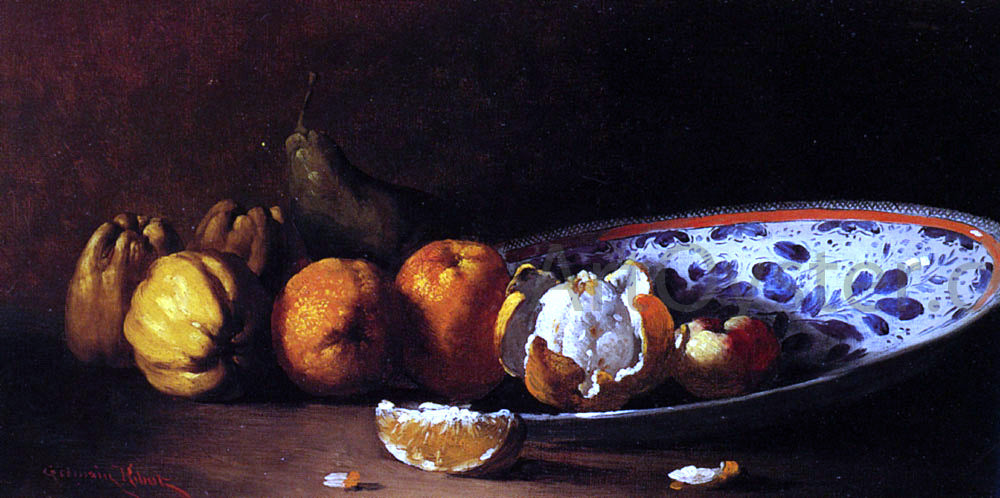  Germain Clement Ribot Nature Morte Aux Fruits - Hand Painted Oil Painting