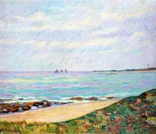  Armand Guillaumin Near Saint Palais - Hand Painted Oil Painting