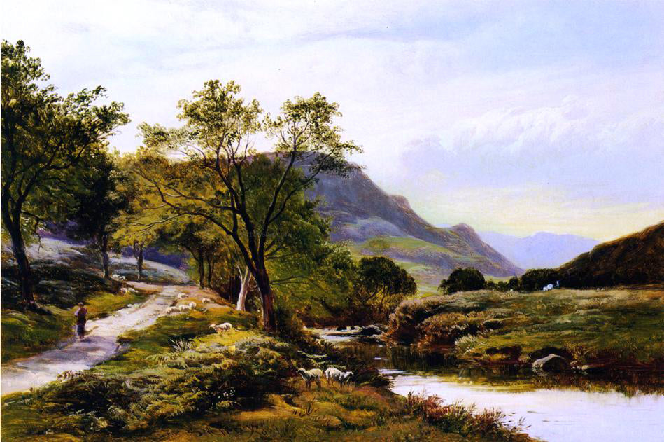  Sidney Richard Percy Near Trefriw, North Wales - Hand Painted Oil Painting