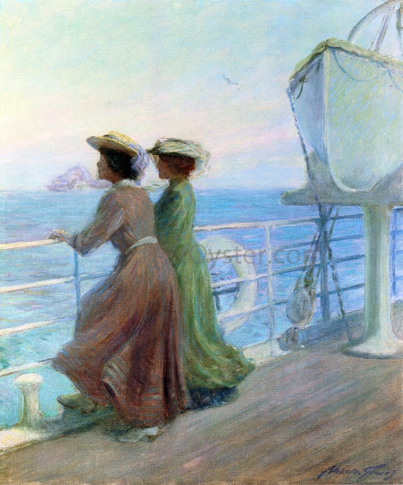  Abbott Fuller Graves Nearing Home - Hand Painted Oil Painting