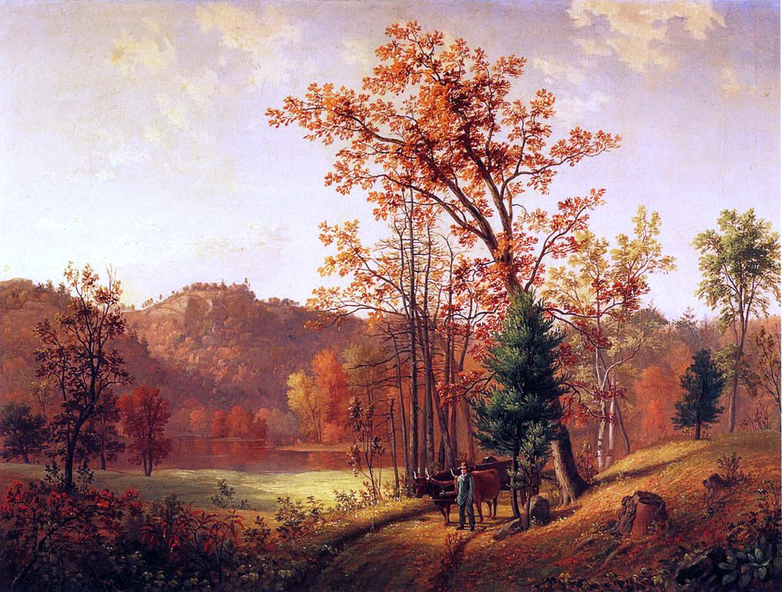  Samuel Lancaster Gerry New England Autumn (also known as Landscape, Autumn) - Hand Painted Oil Painting
