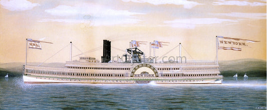  James Bard New York - Hand Painted Oil Painting