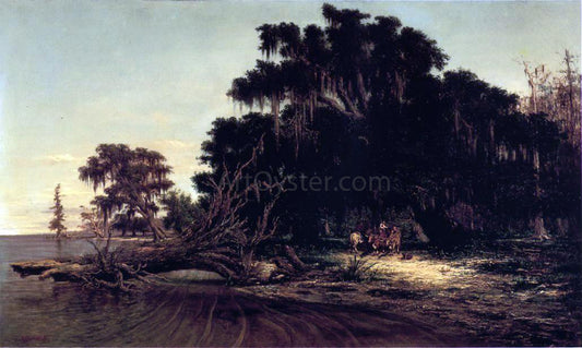  Richard Clague North Shore of Lake Pontchartrain at Mandeville - Hand Painted Oil Painting