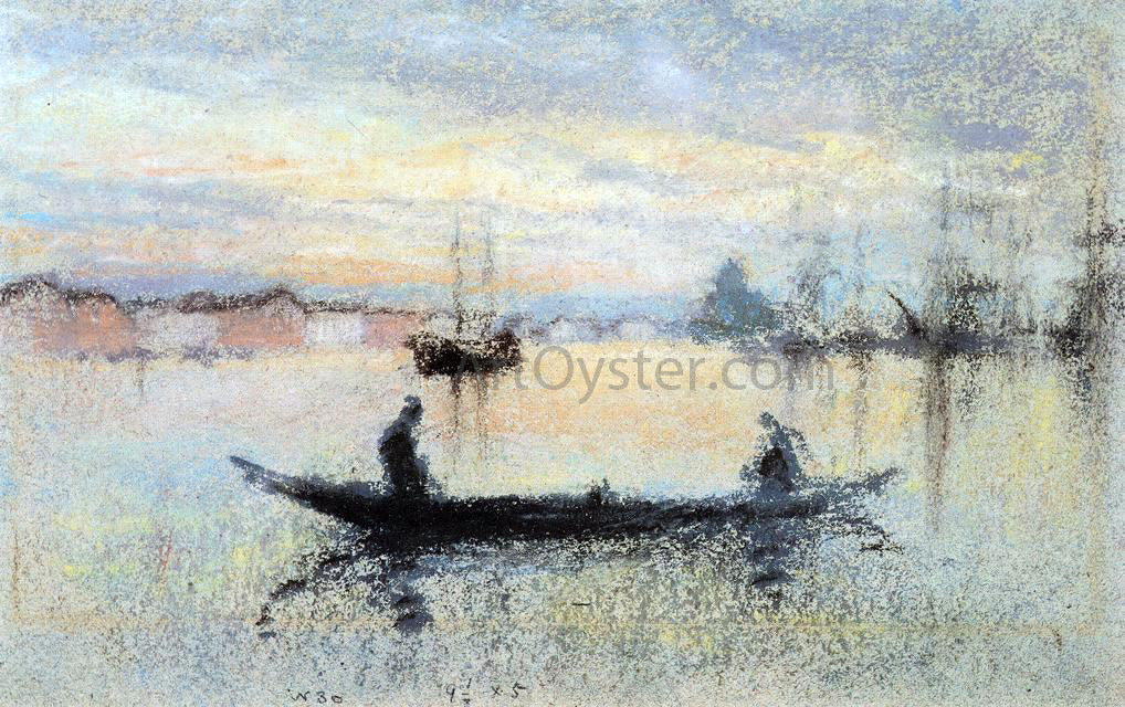  James McNeill Whistler Note in Flesh Colour: The Guidecca - Hand Painted Oil Painting