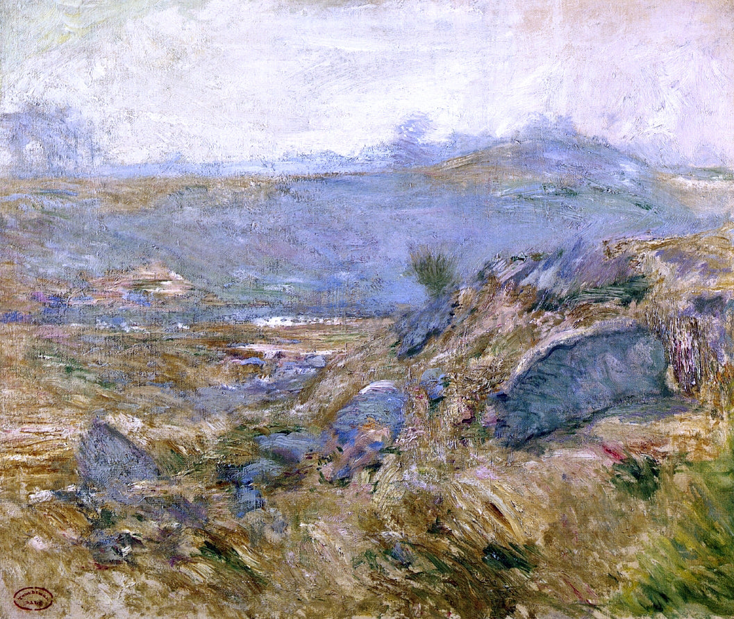  John Twachtman November Haze (also known as Upland Pastures) - Hand Painted Oil Painting
