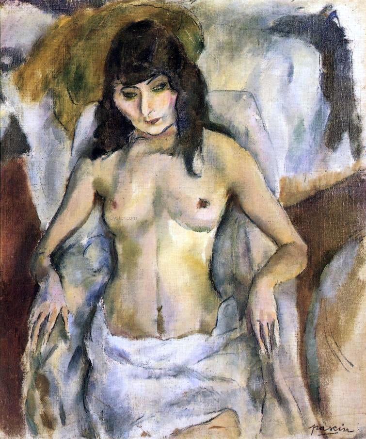  Jules Pascin Nude in an Armchair - Hand Painted Oil Painting