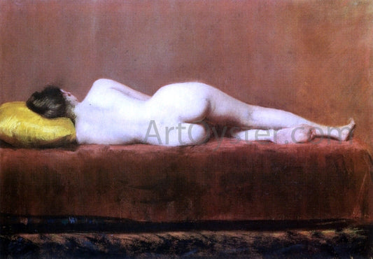  William Merritt Chase Nude Recumbent - Hand Painted Oil Painting