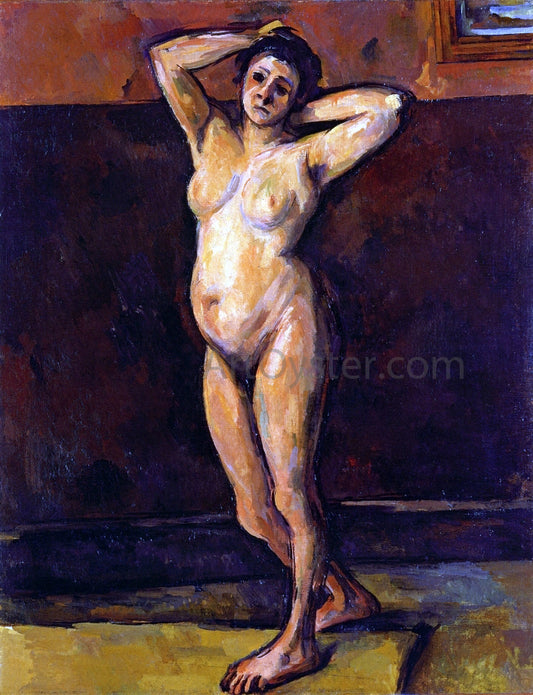  Paul Cezanne Nude Woman Standing - Hand Painted Oil Painting