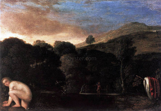  Adam Elsheimer Nymph Fleeing Satyrs - Hand Painted Oil Painting