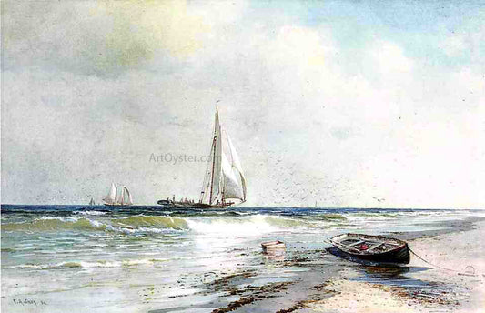  Francis A Silva Off Far Rockaway - Hand Painted Oil Painting