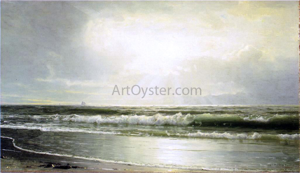  William Trost Richards Off Newport - Hand Painted Oil Painting