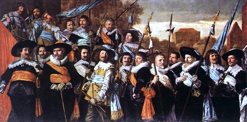  Frans Hals Officers and Sergeants of the St George Civic Guard Company - Hand Painted Oil Painting