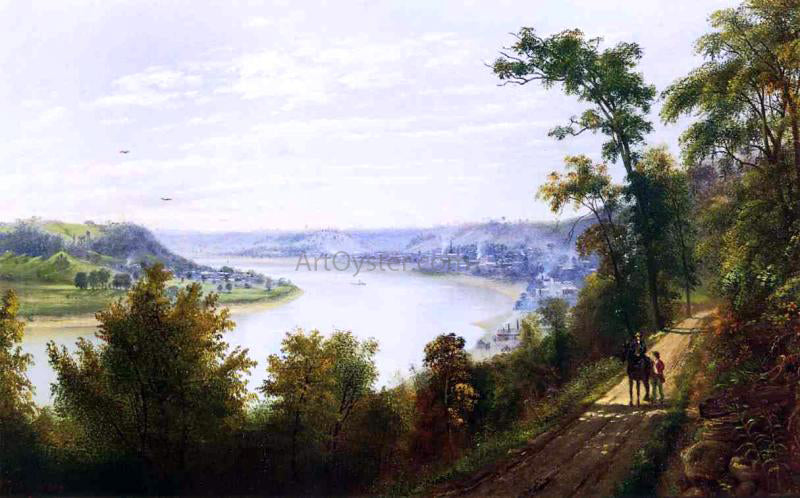  William Craig Ohio River, Maysville, Kentucky - Hand Painted Oil Painting
