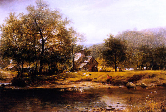  Benjamin Williams Leader Old Mill, Bettws-y-coed - Hand Painted Oil Painting