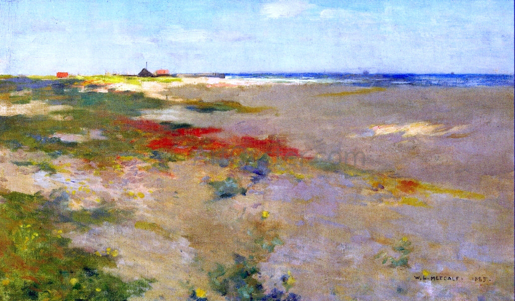  Willard Leroy Metcalf On the Suffolk Coast - Hand Painted Oil Painting