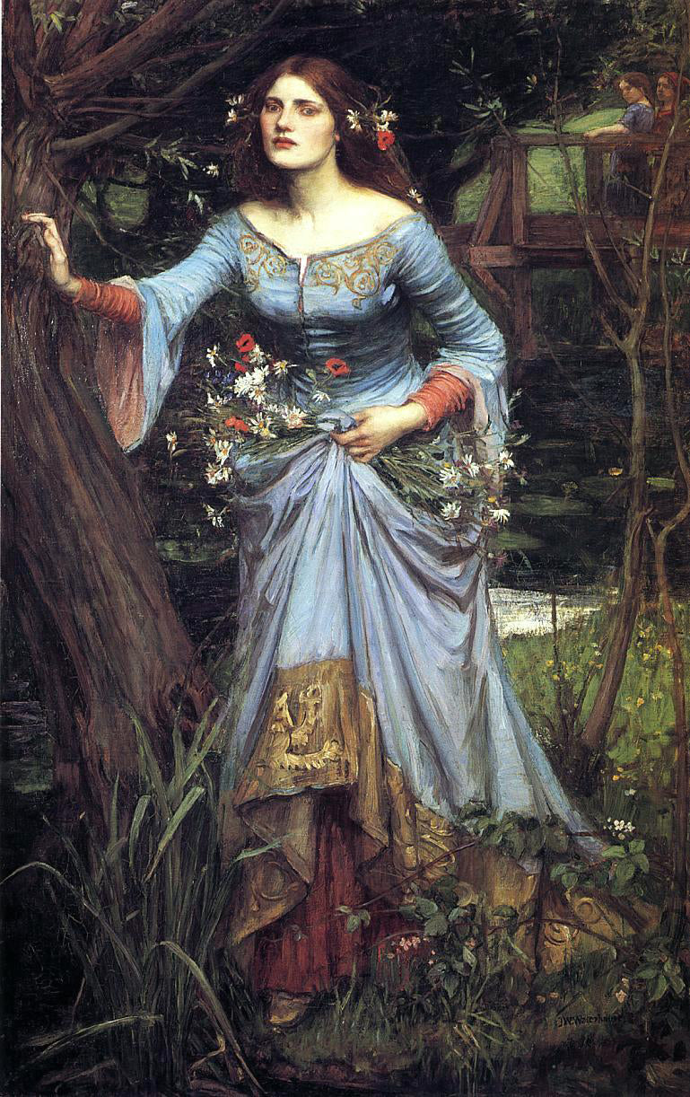  John William Waterhouse Ophelia - Hand Painted Oil Painting