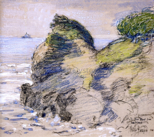  Frederick Childe Hassam Oregon Coast - Hand Painted Oil Painting