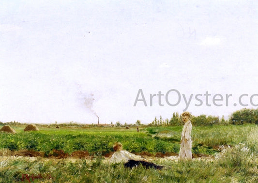  Jean-Francois Raffaelli Outskirts of Lyon, France - Hand Painted Oil Painting