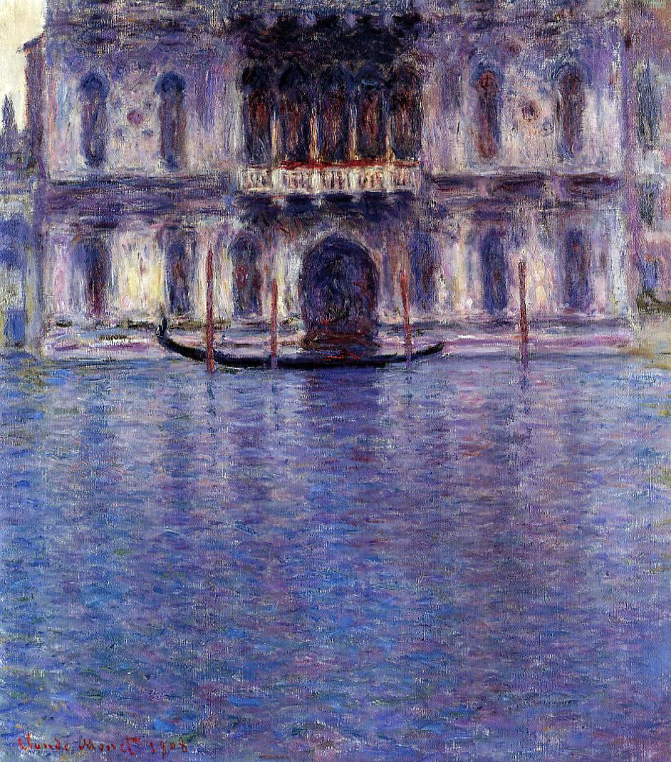  Claude Oscar Monet Palazzo Contarini - Hand Painted Oil Painting