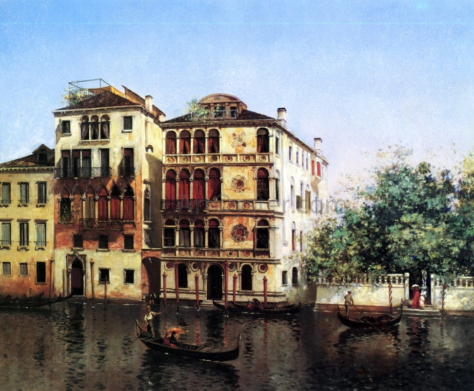  Warren W Sheppard Palazzo Dario, Venice - Hand Painted Oil Painting