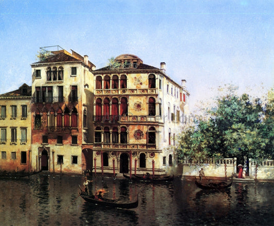  Warren W Sheppard Palazzo Dario, Venice - Hand Painted Oil Painting