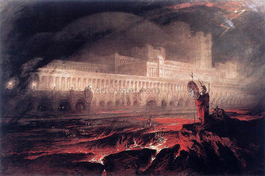  John Martin Pandemonium - Hand Painted Oil Painting