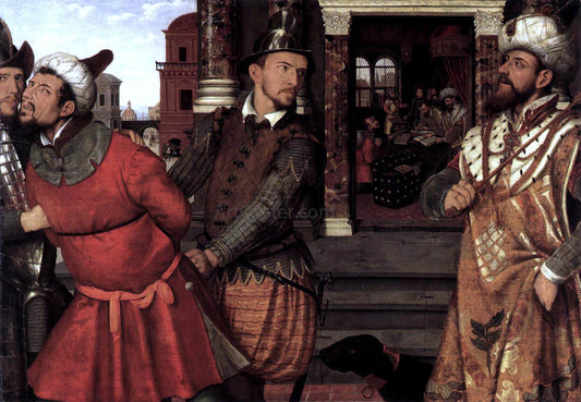  Unknown (2) Masters Parable of the Unfaithful Servant - Hand Painted Oil Painting