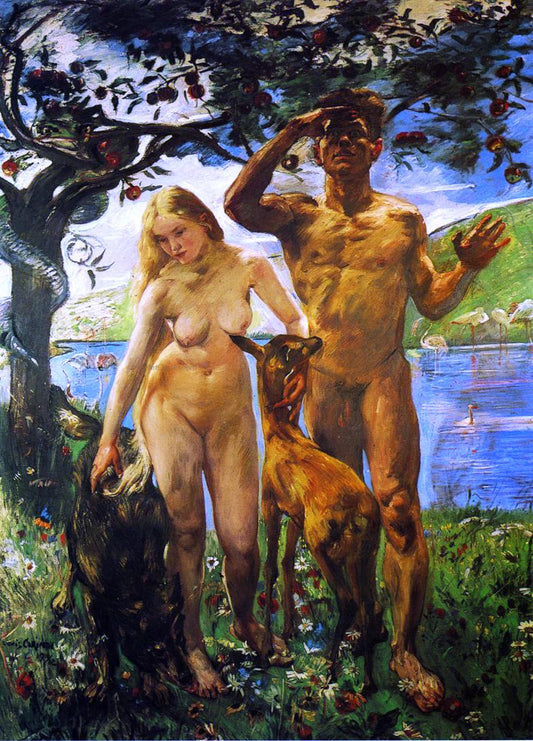  Lovis Corinth Paradise - Hand Painted Oil Painting