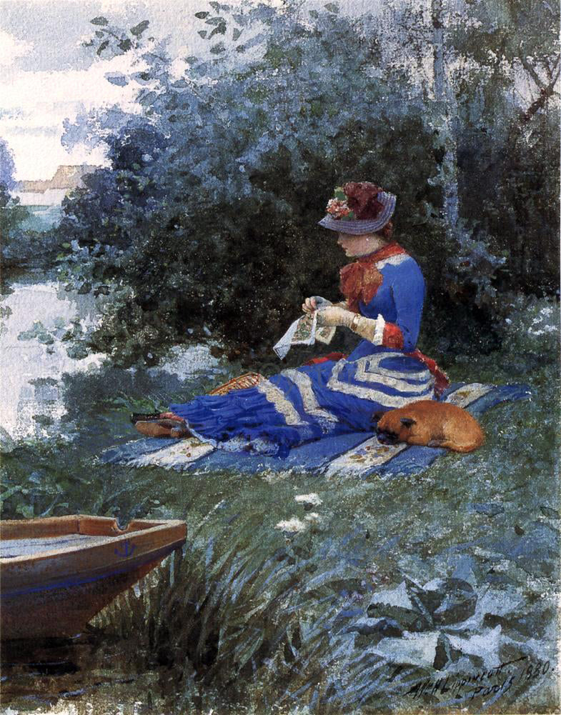  William H Lipincott Paris - Hand Painted Oil Painting