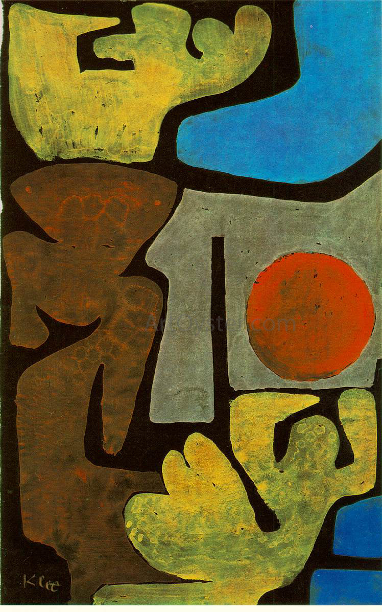  Paul Klee Park of Idols - Hand Painted Oil Painting