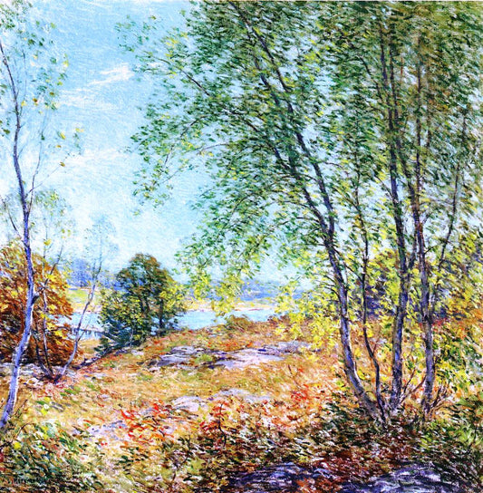  Willard Leroy Metcalf Passing Summer - Hand Painted Oil Painting