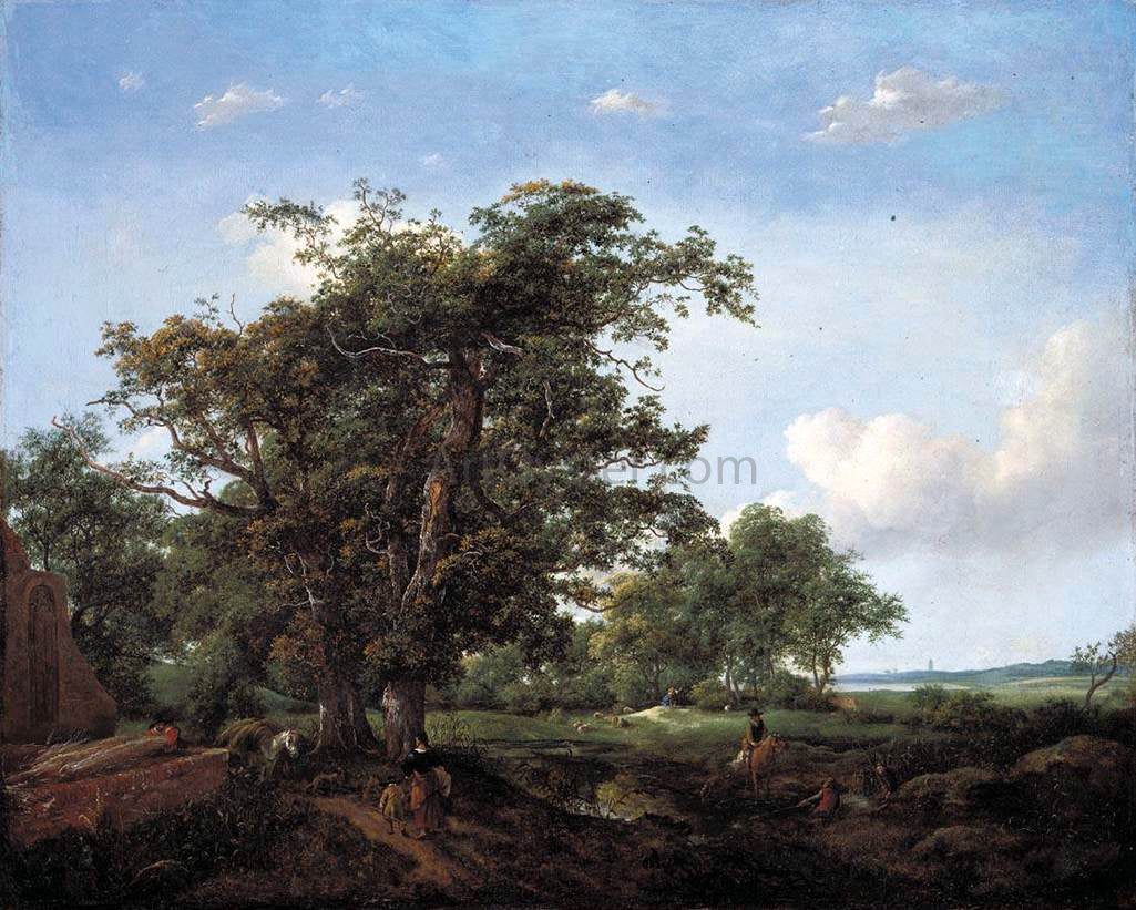  The Younger Cornelis Hendricksz Vroom Pastoral Landscape - Hand Painted Oil Painting