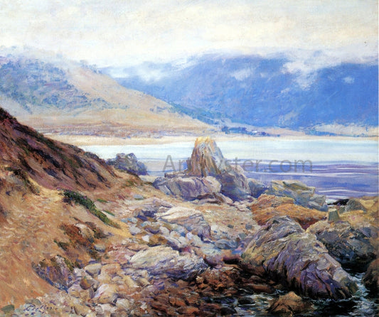  Guy Orlando Rose Path Along the Shore - Hand Painted Oil Painting