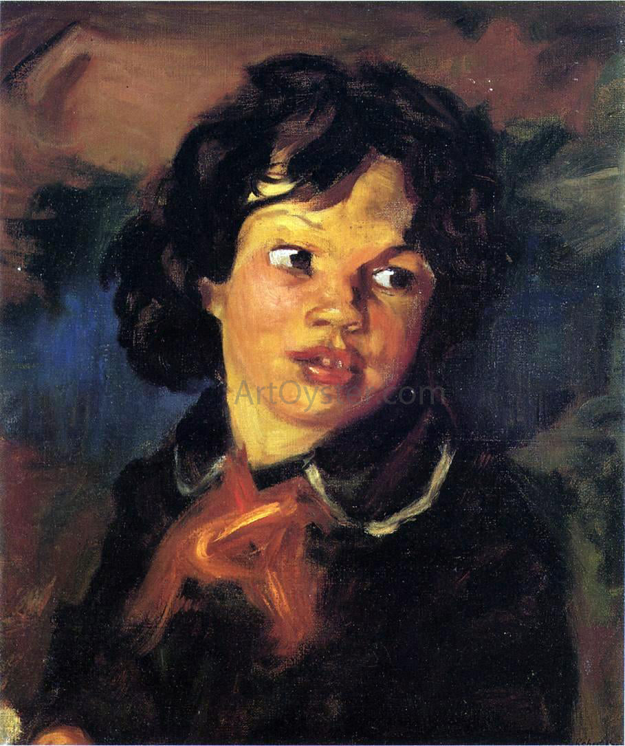  Robert Henri Patience - Hand Painted Oil Painting