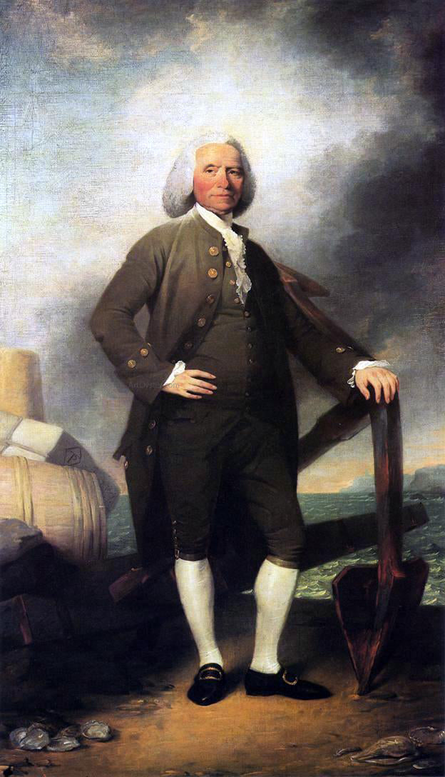  John Trumbull Patrick Tracy - Hand Painted Oil Painting